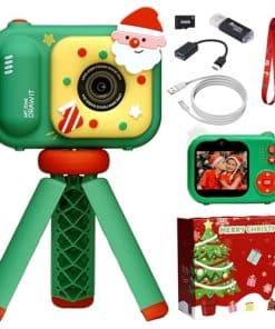 Cámara de Navidad para Niños SMOOTHWIND con Trípode, Cámara