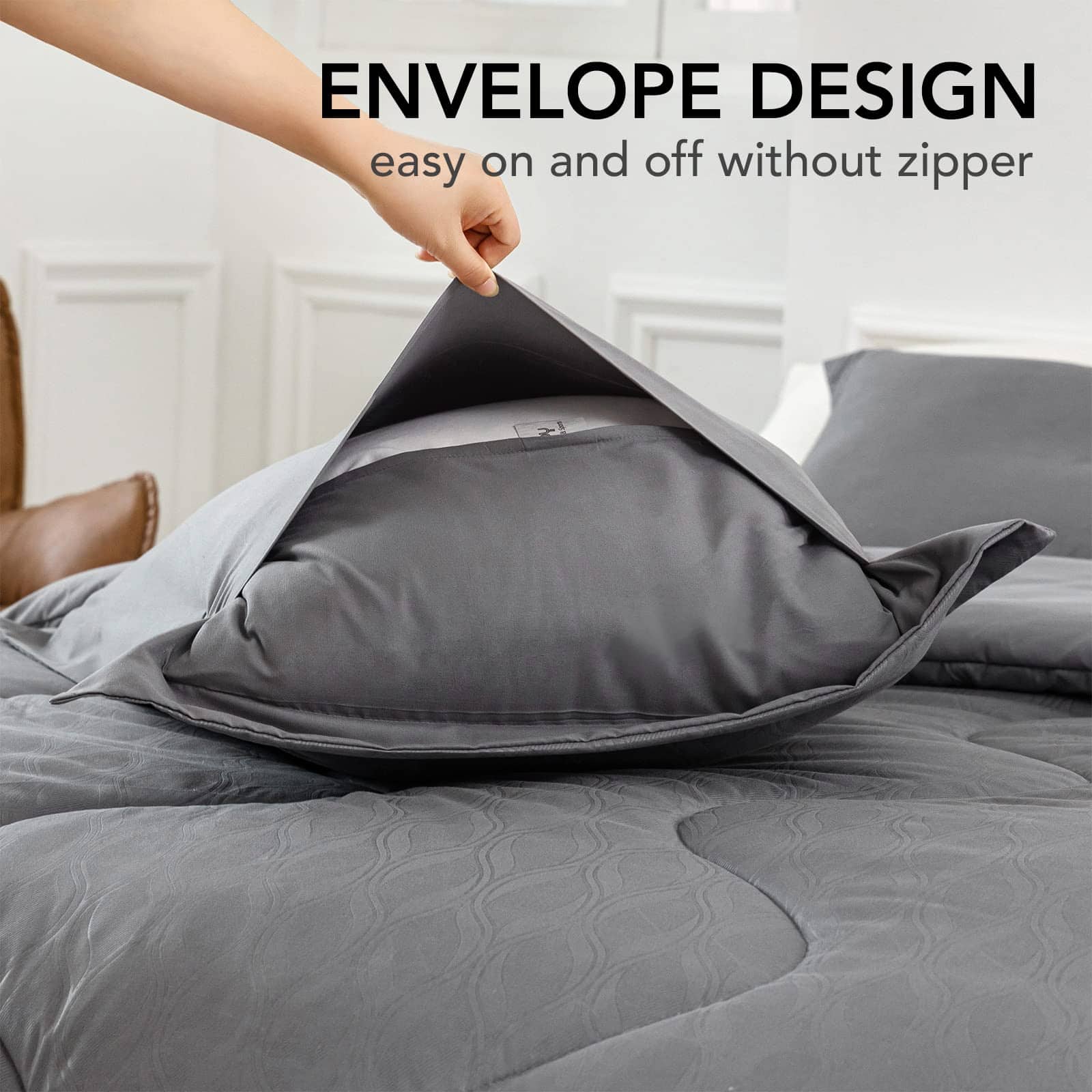 Juego de Edredón tamaño King 3 Piezas, Alternativa de - Imagen 7