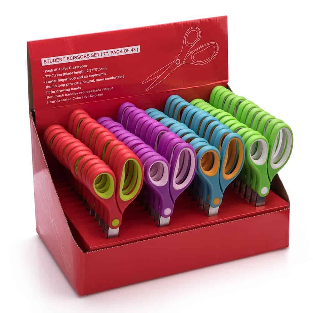 Tijeras para Estudiantes Potamish (Paquete de 48 para