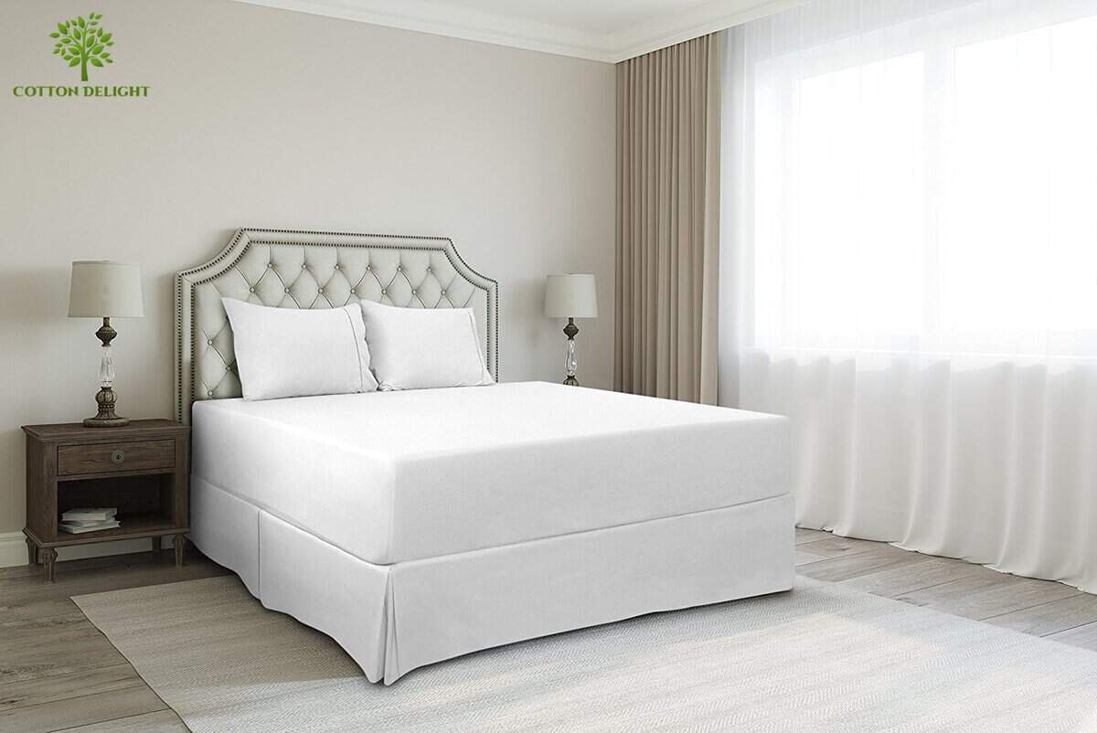 Faldón de Cama King Size Cotton Delight 100% Algodón - Imagen 5