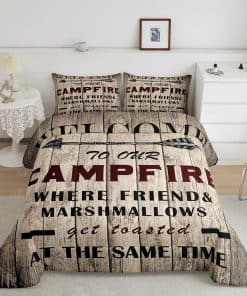 Juego de Edredón para Camping al Aire Libre Tamaño Twin,