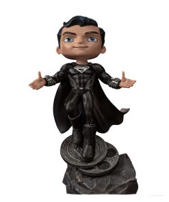 Iron Studios - Justice League - Superman Black Suit Minico