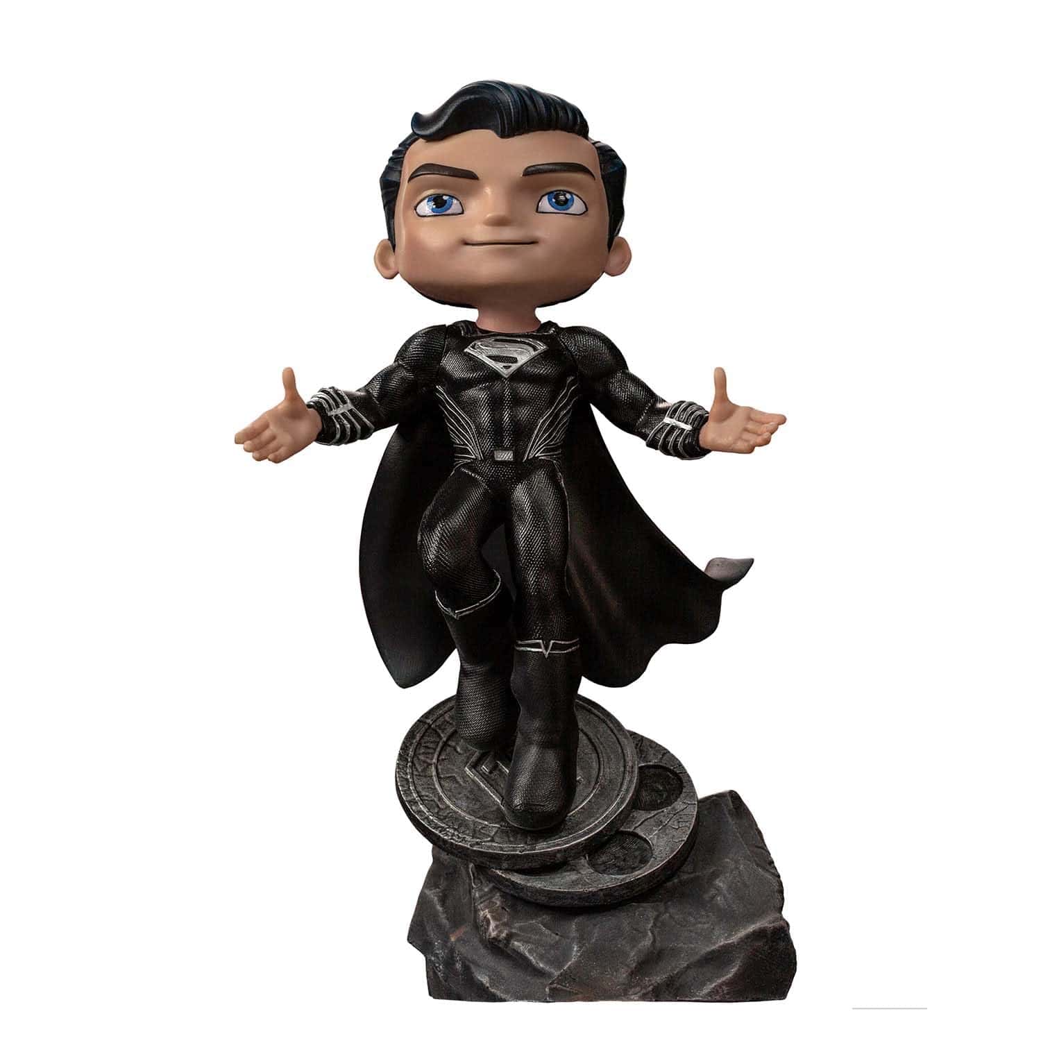 Iron Studios - Justice League - Superman Black Suit Minico