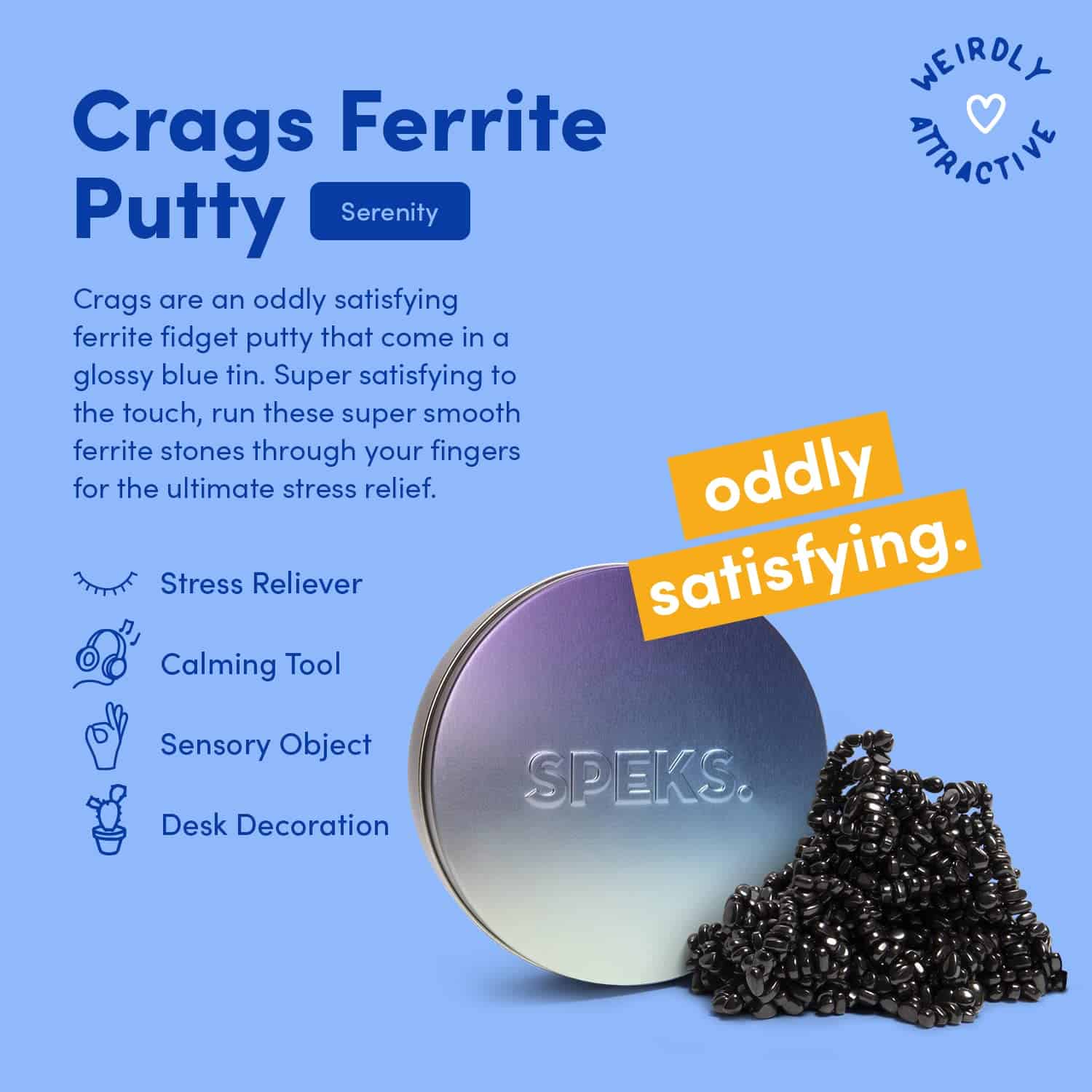 Speks Crags Ferrite Putty | Más de 1,000 piedras lisas de - Imagen 3