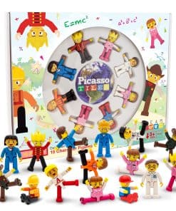 Set de 15 Figuras Magnéticas de Personajes de Acción