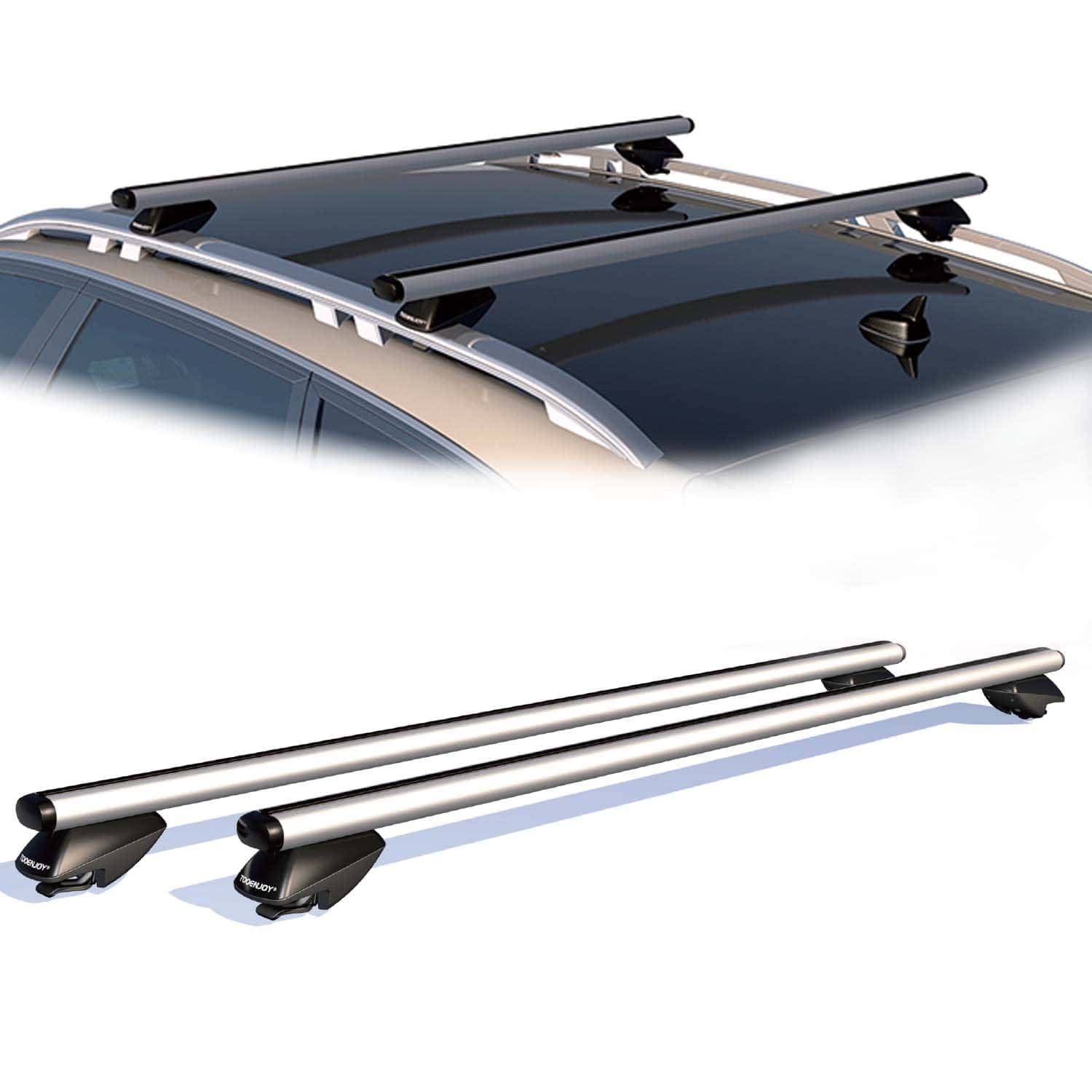 Barras transversales del portaequipajes COWVIE 47'', barras