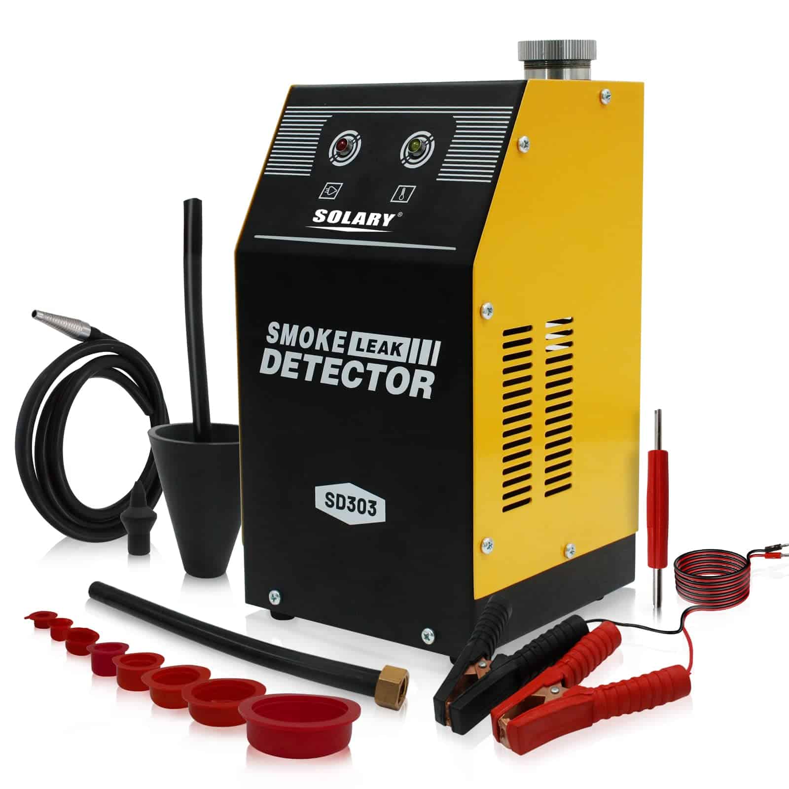 Máquina de Humo para Vehículos Solary Auto, Detector de