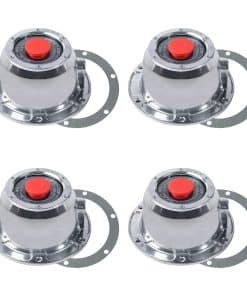4Pcs 340-4195 Tapacubo para Eje de Remolque, ikare 340-4195