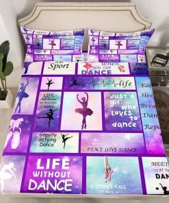 Sábana Ajustable para Amantes de la Danza Gimnástica Tamaño