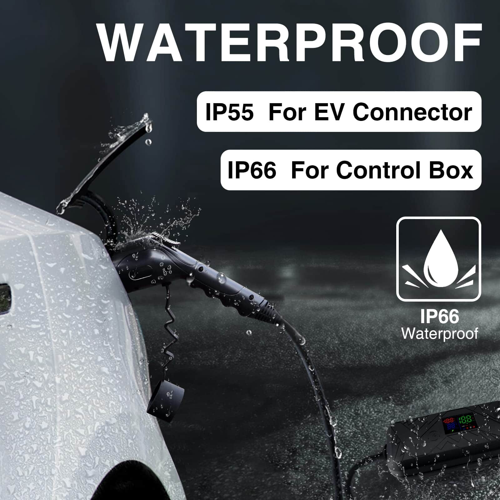 Cargador de Coche Eléctrico Jump Booster Nivel 1/2, - Imagen 8