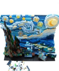 Set de Construcción de Juguete La Noche Estrellada, Bloques