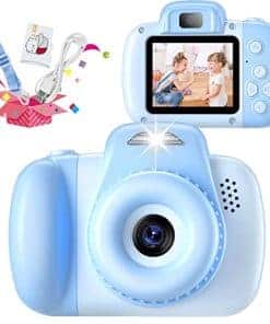 Cámara para Niños, HAONIU 48MP Cámara Digital Doble para