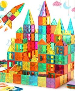 Bloques Magnéticos FNJO, 64 PCS Set de Bloques de