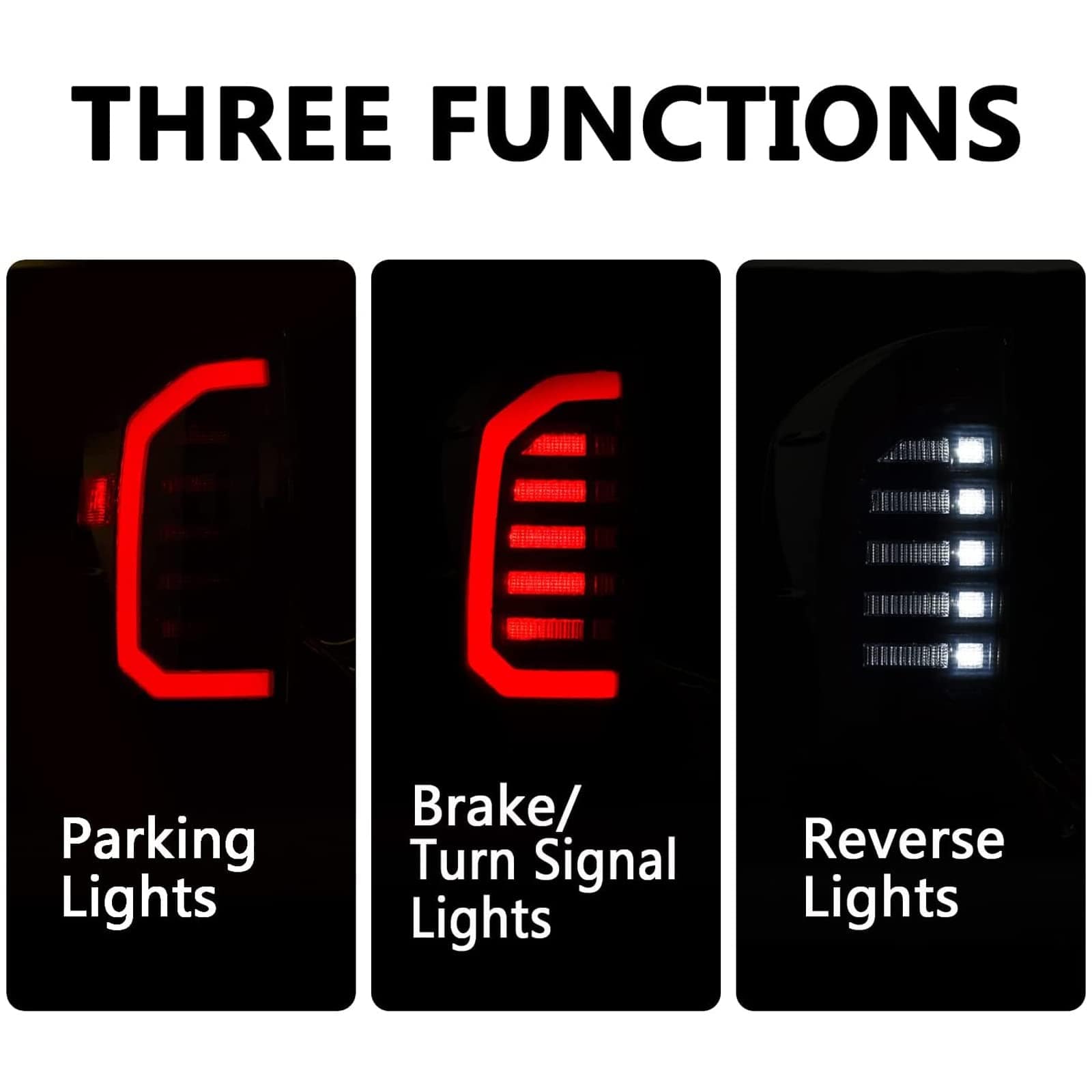 Juego de luces traseras LED para Toyota Tacoma 2016-2021, - Imagen 3