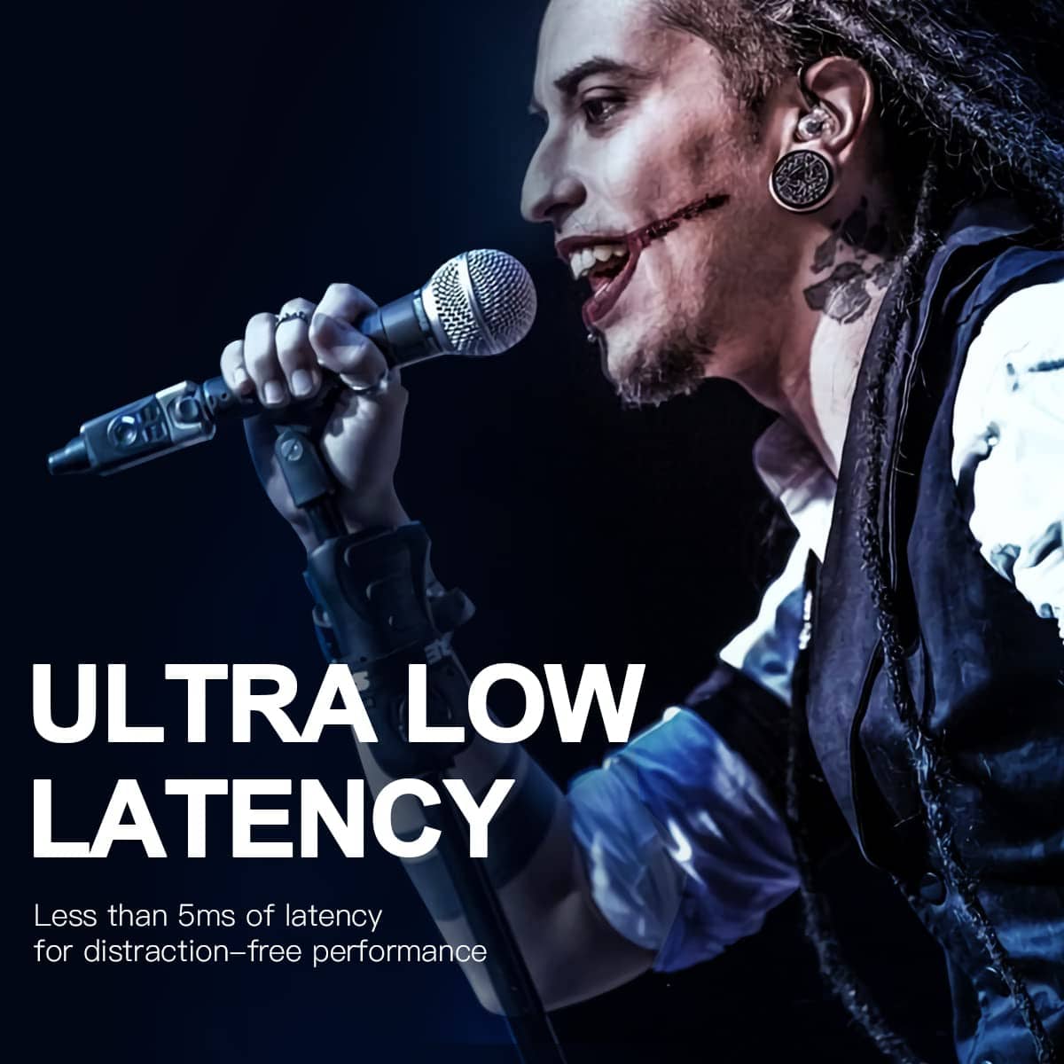 Sistema Inalámbrico de Micrófono Dinámico Xvive U3 con - Imagen 5