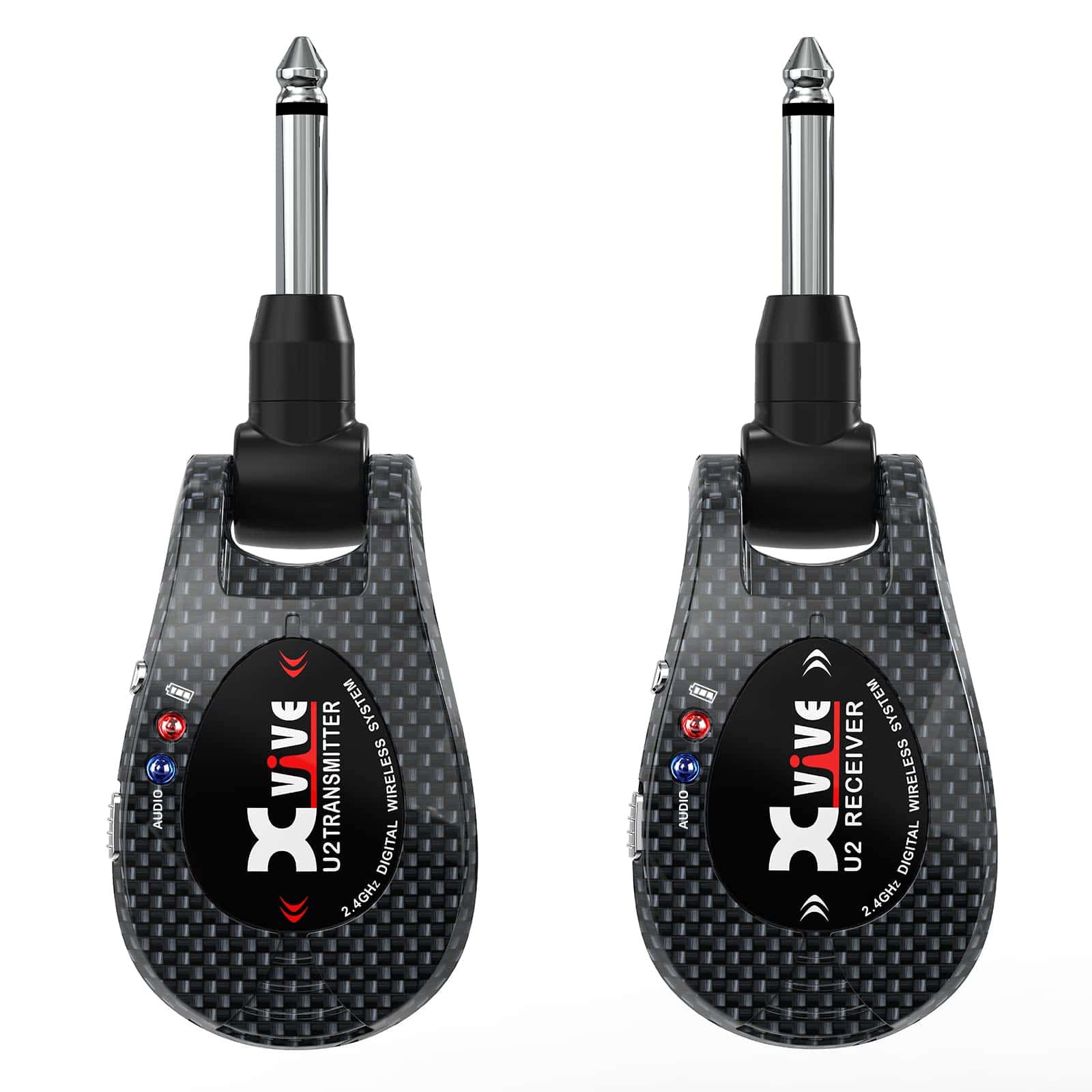 Sistema inalámbrico para guitarra Xvive U2 con transmisor y