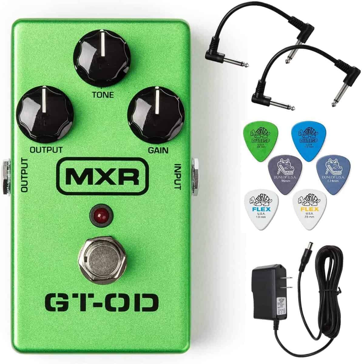 Pedal de Efectos de Guitarra Overdrive Briskdrop MXR M193