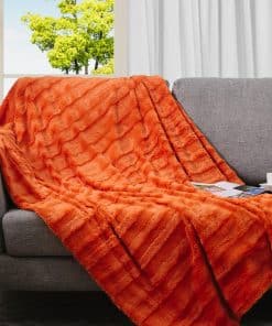 Manta de piel sintética Cheer Collection - Manta de felpa