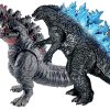 Set de 2 figuras de Godzilla Shin Rey de los Monstruos,