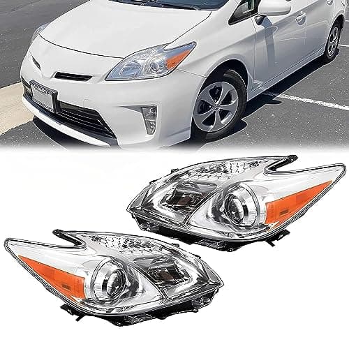 Conjunto de Faros LEAVAN Compatible con Toyota Prius