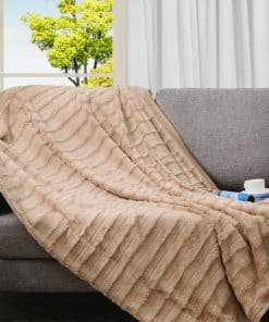 Manta de Lana Falsa Cheer Collection - Manta Esponjosa para