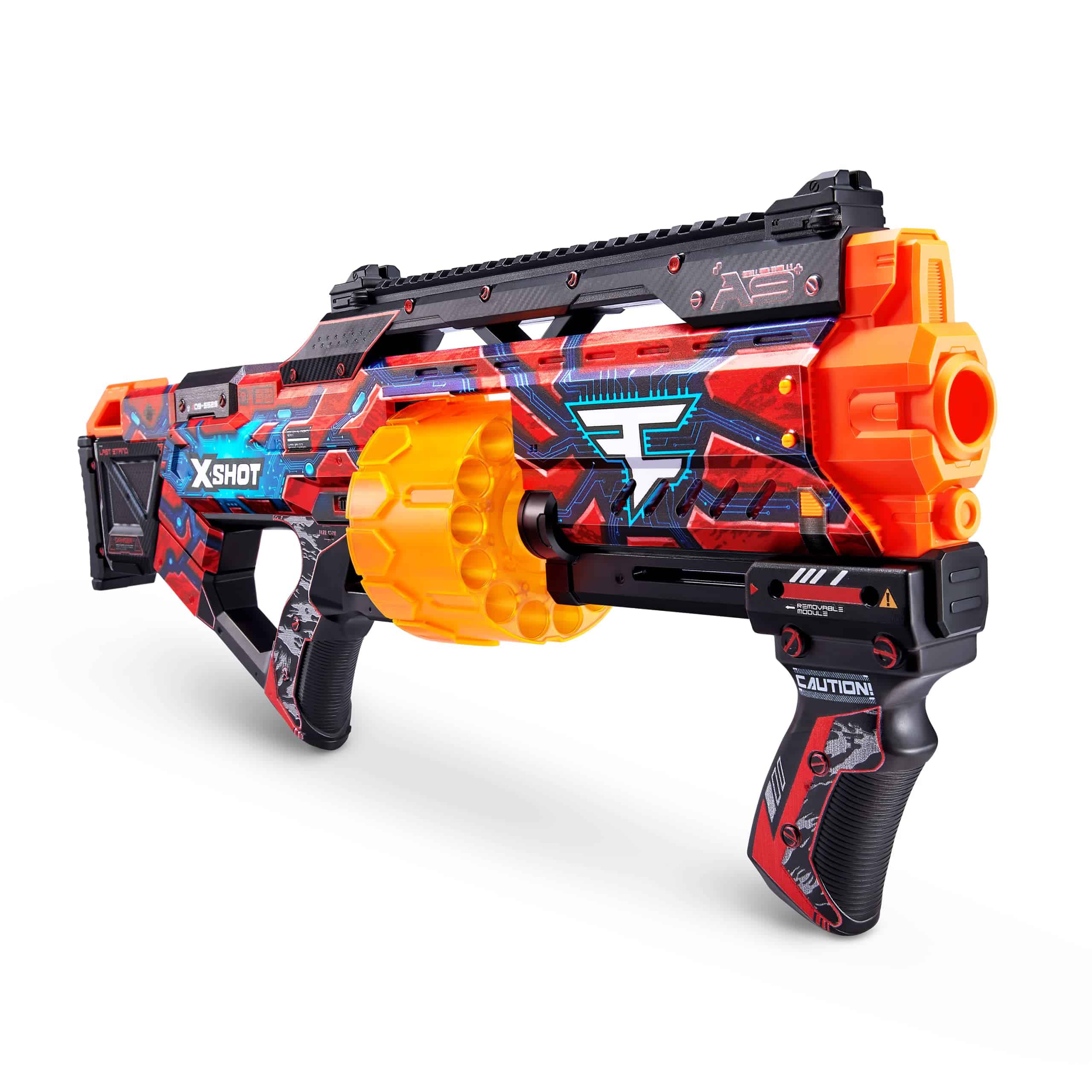 X-Shot Skins Last Stand Foam Dart Blaster - Faze Clan, 16 - Imagen 3