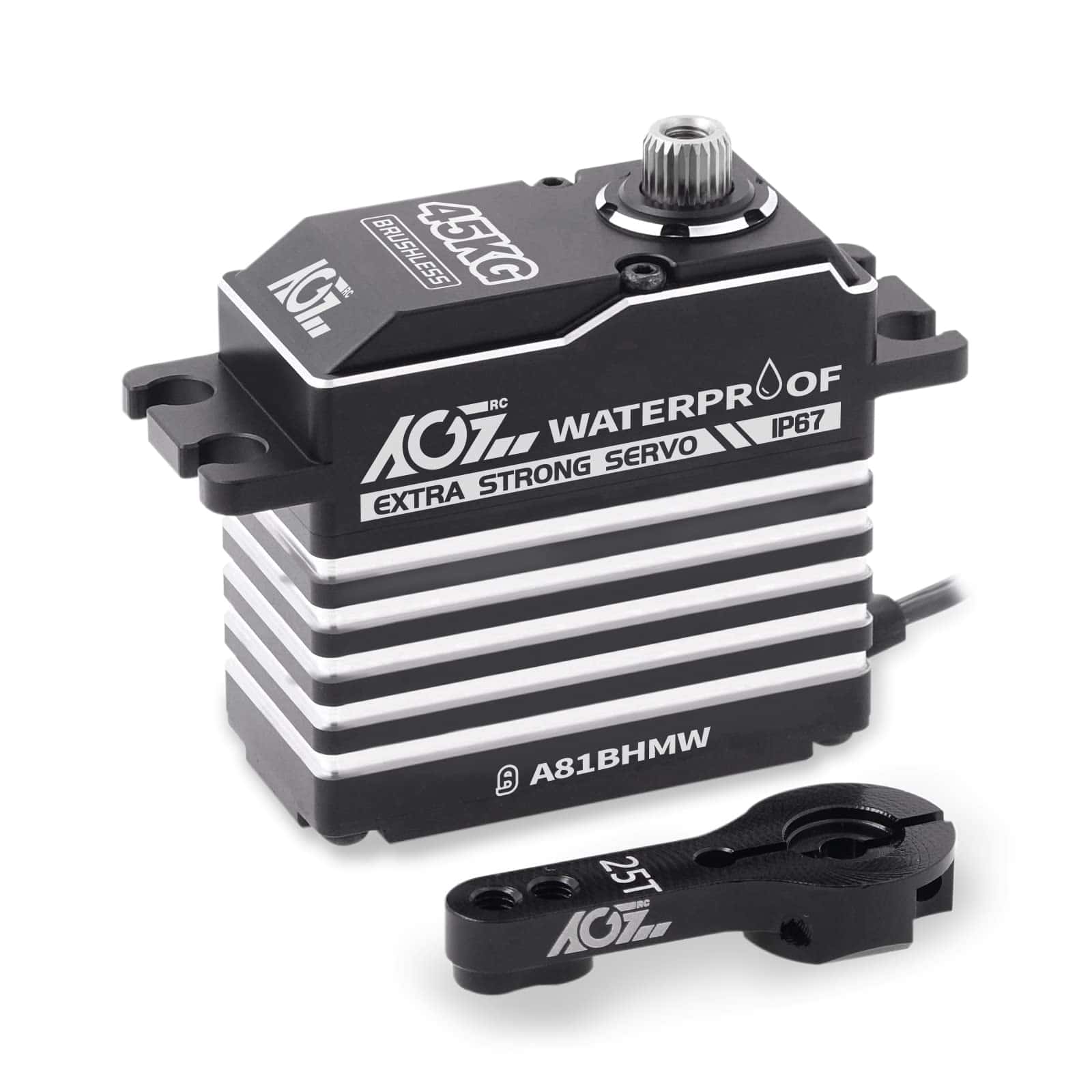 AGFRC 45KG Waterproof RC-Steering-Servo-Motor High-Torque -