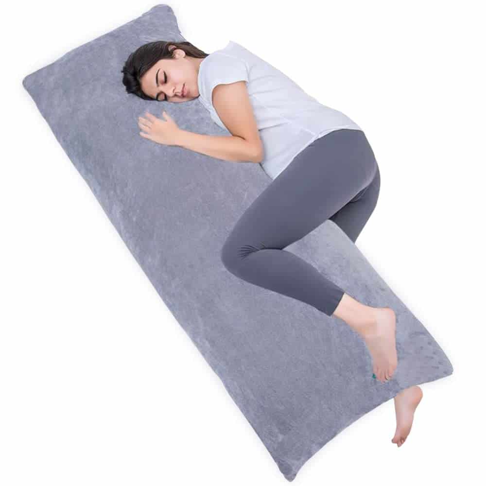 1 MIDDLE ONE Almohada de Cuerpo Completo para Adultos,