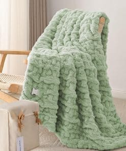 Manta eléctrica RHEIN HOME Twin 62"x 84", -Verde