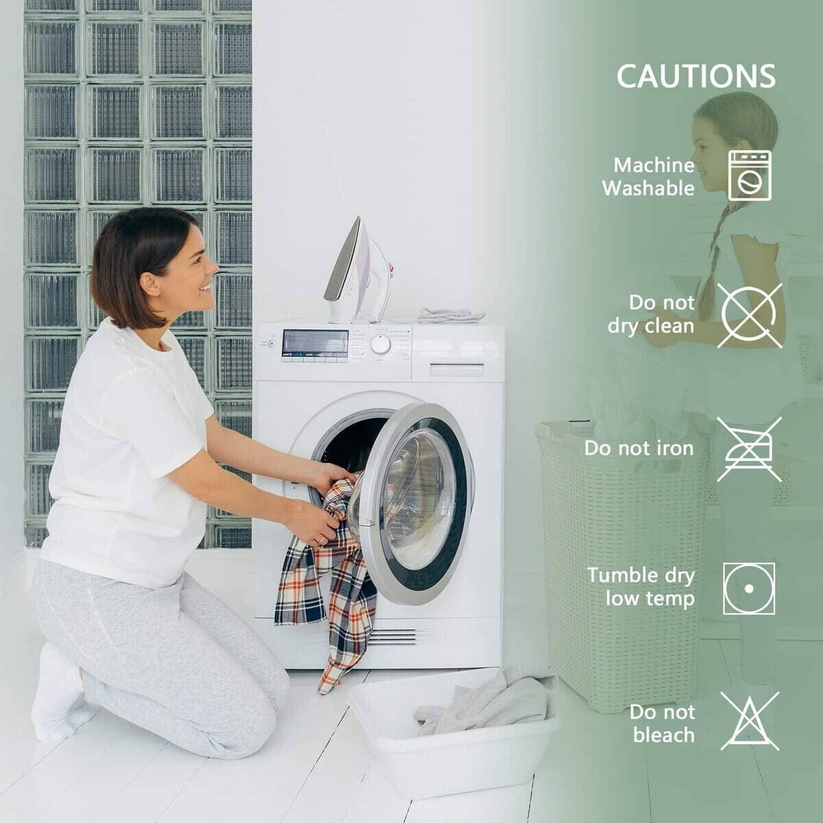 Protector de colchón premium 100% impermeable tamaño Queen, - Imagen 8