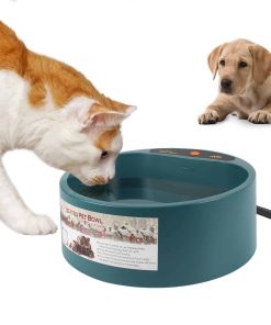 Tazón de Agua Caliente para Gatos Perros de Todas las Razas