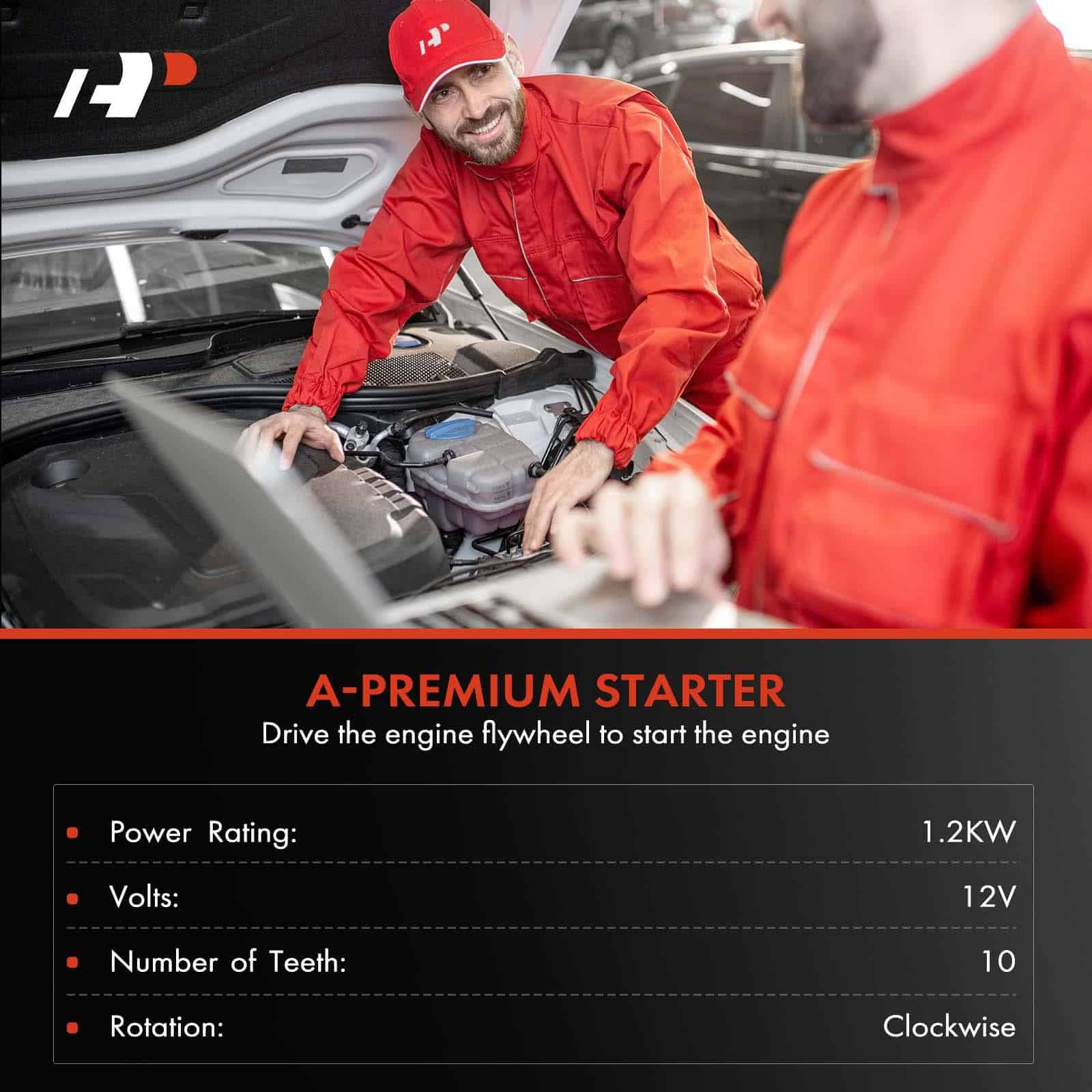 Motor de Arranque A-Premium Compatible con Jeep Liberty - Imagen 3