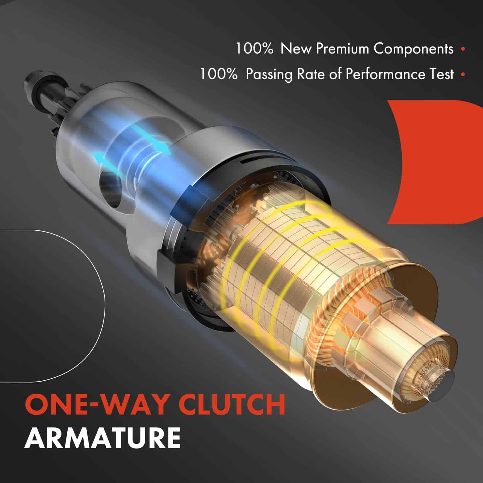 Motor de Arranque A-Premium Compatible con Jeep Liberty - Imagen 6