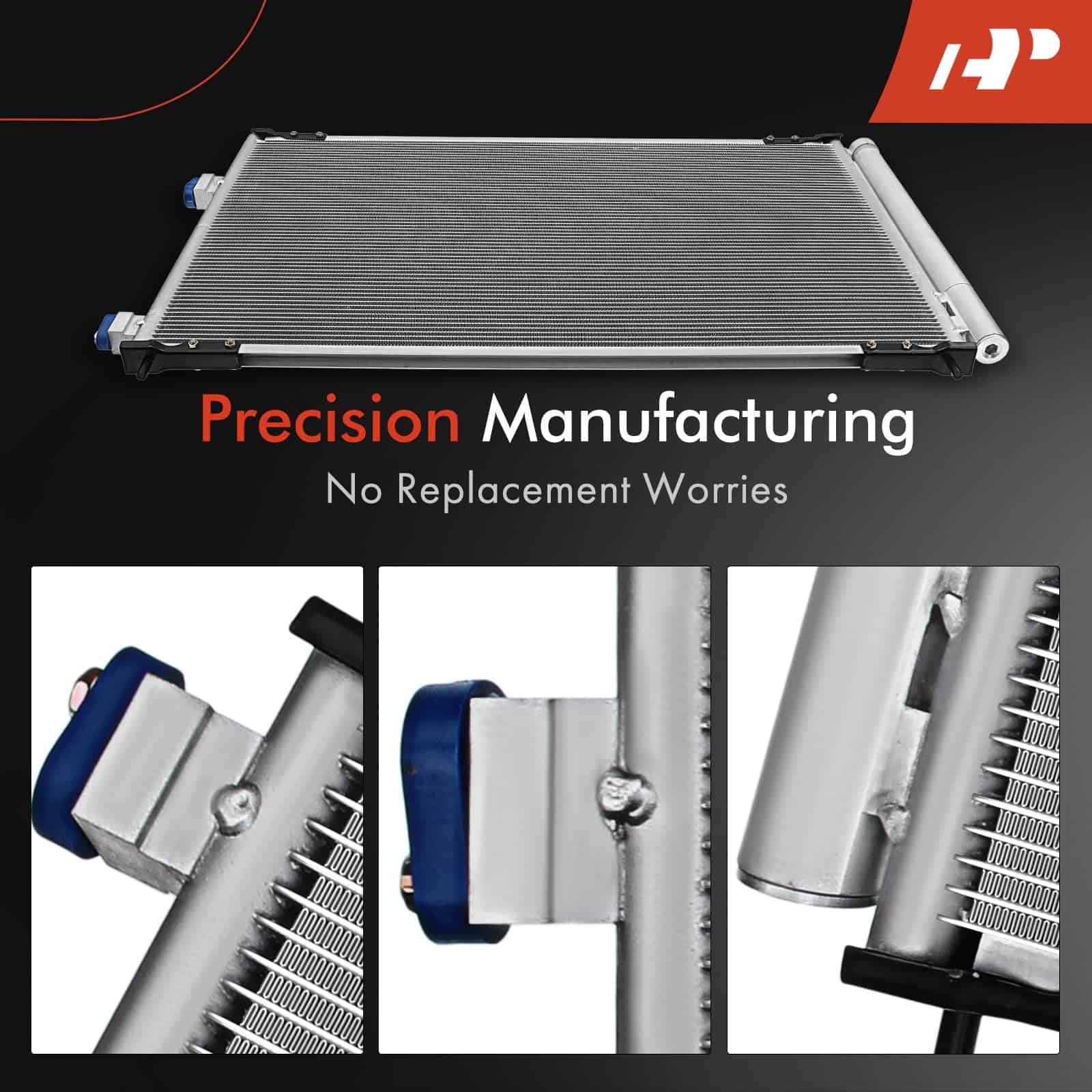 A-Premium Condensador de Aire Acondicionado A/C Compatible - Imagen 9