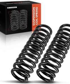 Conjunto de 2 resortes de suspensión delanteros izquierdo y