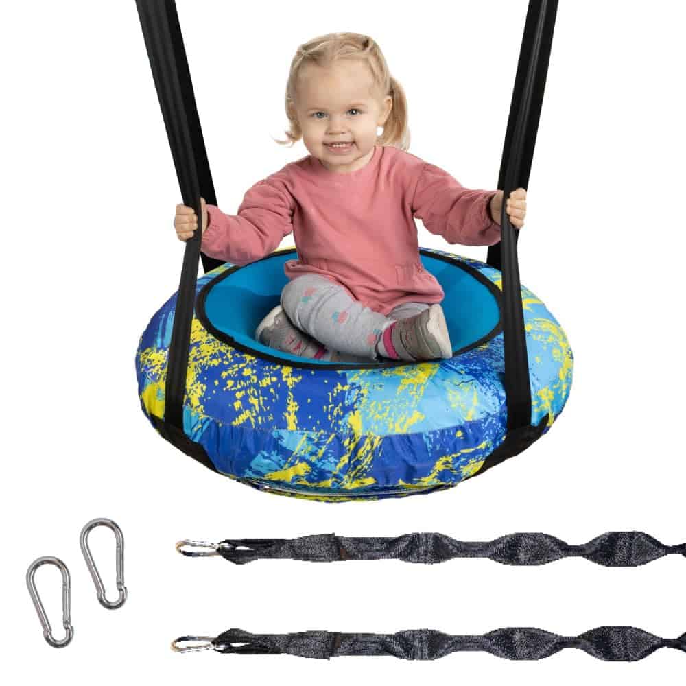 Columpio Redondo Inflable de Disco AIR Swing - Resistente y