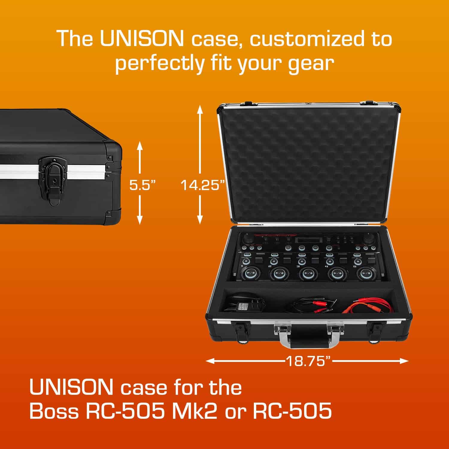 Funda ANALOG CASES UNISON para el Boss RC-505 MK2 / RC-505 - Imagen 6