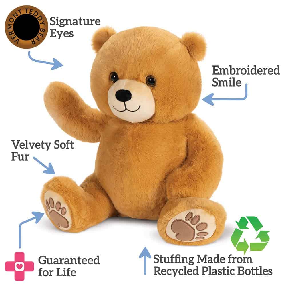 Vermont Teddy Bear Peluche de Oso de Peluche - Oso de - Imagen 4