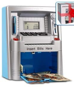 Hucha de cajero automático para dinero real - Enseñando