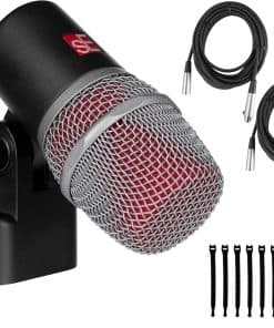 Micrófono Dinámico Supercardiode para Caja y Tambor