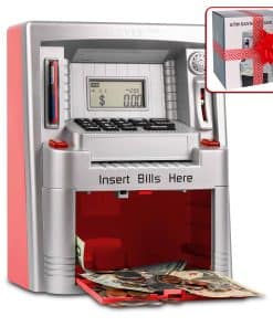 Alcancía ATM para Dinero Real - Enseñando Responsabilidad