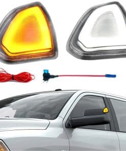 Luces LED de giro y luces de marcha de switchback Jinfili