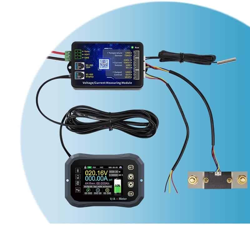 Monitor de batería Bluetooth Eyes.sys 400A con Shunt 0-120V - Imagen 8