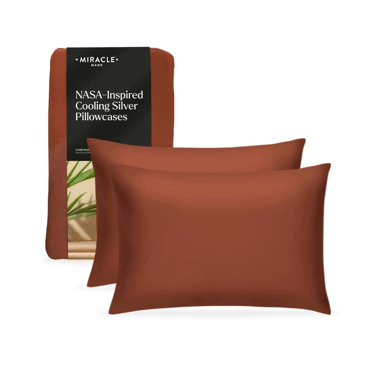 Funda de Almohada Refrigerante Miracle Made - -Terracota