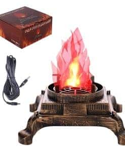 Lámpara de fuego falso LED de 3W GULI, efecto de llama