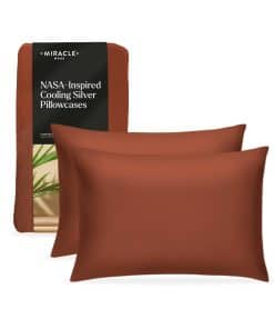 Funda de almohada refrigerante Miracle Made -Terracotta