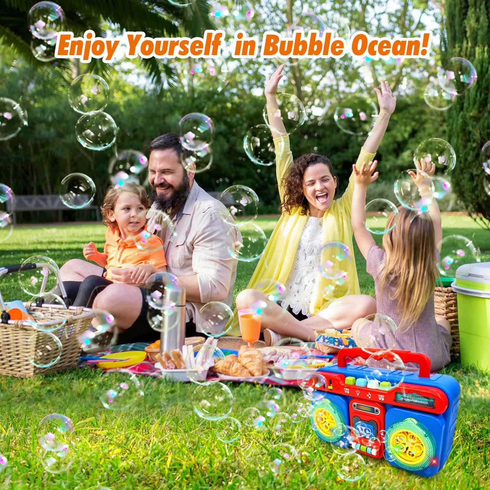 Máquina de Burbujas, Máquina de Burbujas Portátil - Imagen 7
