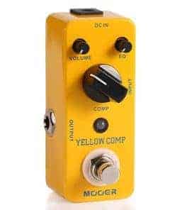 Pedal de compresor MOOER, Yellow Comp Mini Portable
