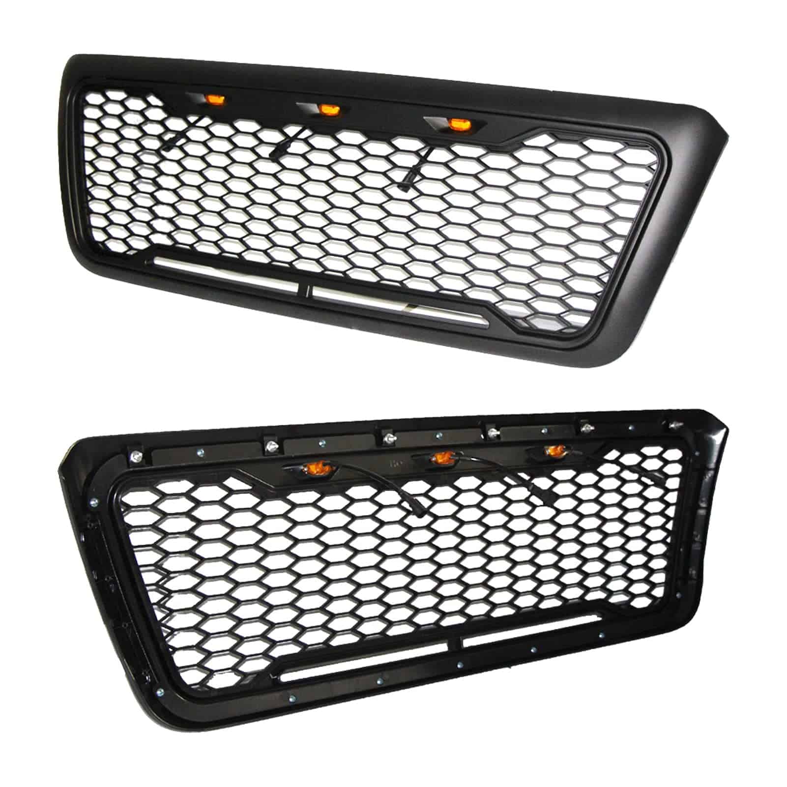 Parrilla Delantera Estilo Raptor con Luces LED para Ford - Imagen 3