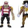 TMNT BST AXN Bebop & Rocksteady Arcade Flashing Pack de 2